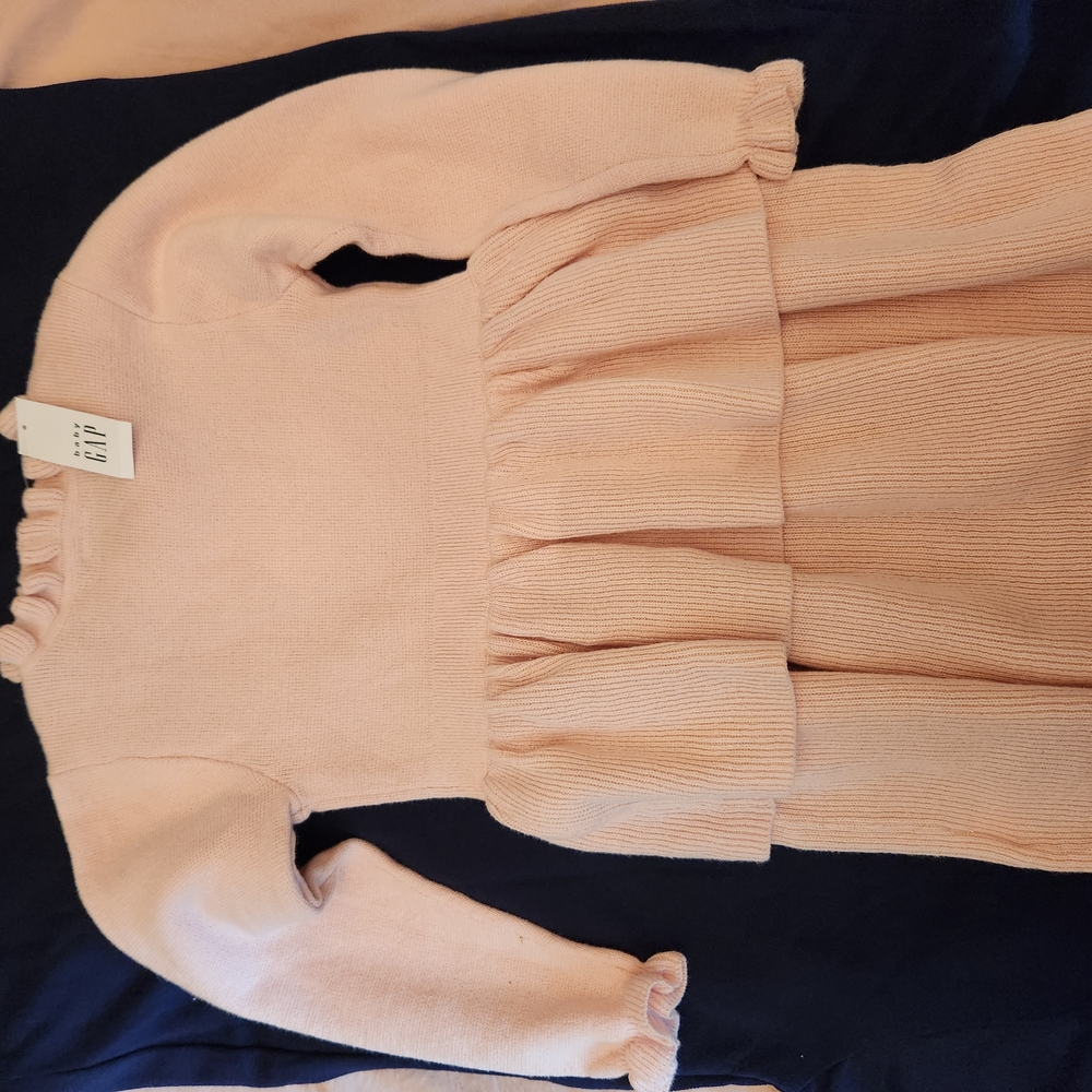 Elegant Pink Kids Dress - Picture 6 of 6